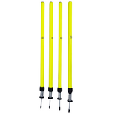VIVO Telescopic Poles with a Carry Bag (4 Pack) - Adjustable from 91cm - 172cm